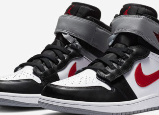 Air Jordan 1 Flyease Revealed in Grey, Black, And Red Air Jordan 1 Flyease